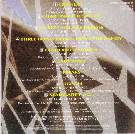 Marillion - B'Sides Themselves (tweedehands CD) - Velvet Music