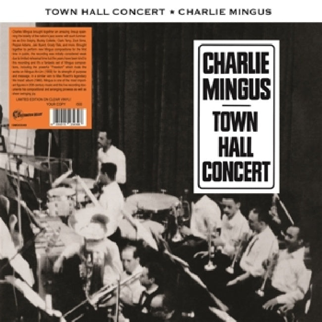 Charles Mingus - Town hall concert (clear) (LP) - Velvet Music