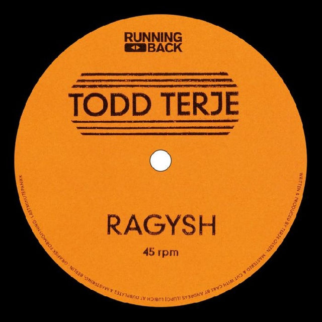 Todd Terje - Ragysh (12-inch maxi-single) - Velvet Music