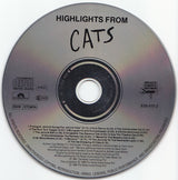 Andrew Lloyd Webber - Highlights From Cats (tweedehands CD) - Velvet Music