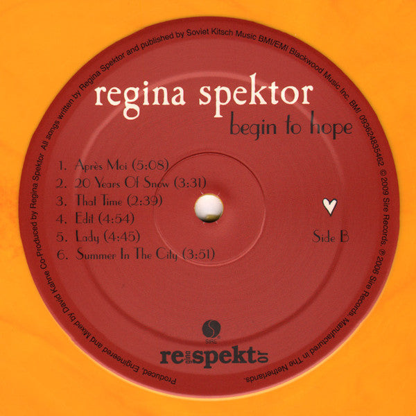 Regina Spektor - Begin To Hope (LP)
