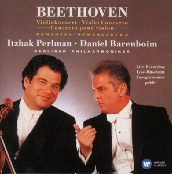 Itzhak Perlman - Violin concerto; romances (CD)