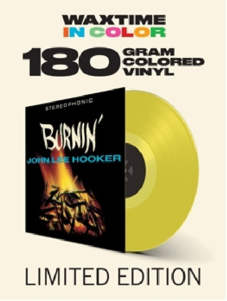 John Lee Hooker - Burnin' (LP) - Velvet Music