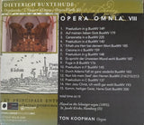 Dieterich Buxtehude, Ton Koopman - Opera Omnia Vlll - Organ Works 3 ‎ (tweedehands CD) - Velvet Music