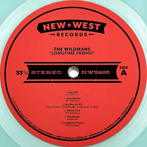 Wildmans, The - Longtime Friend (LP) - Velvet Music