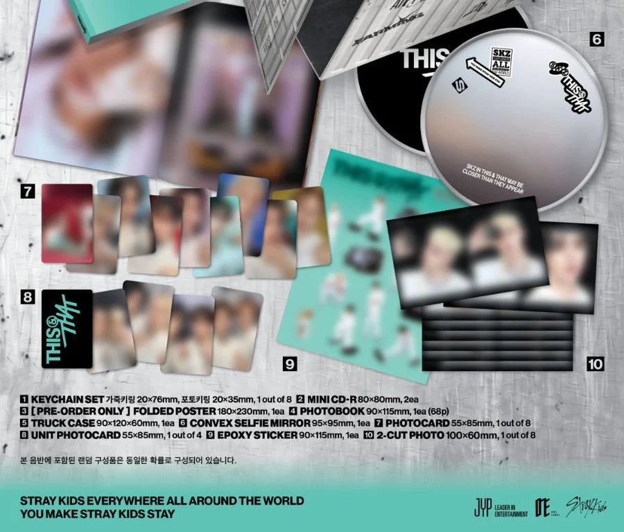 Stray Kids - This & that  (TRUCK VER.)(CD)