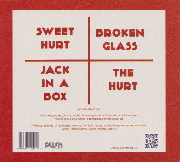 Jack Savoretti - Sweet Hurt (CD d'occasion)