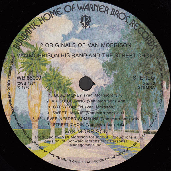 Van Morrison - 2 Originals Of Van Morrison (tweedehands LP) - Velvet Music