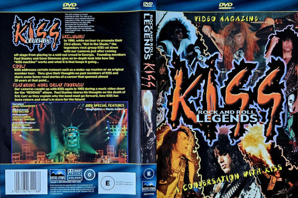 Rock And Roll Legends Kiss - A conversation With Kiss (DVD d'occasion)
