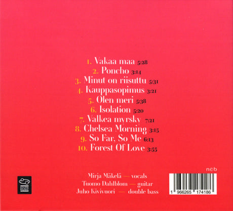 Mirja Mäkelä Trio - So Far, So Me (CD d'occasion)