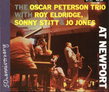 Oscar Peterson Trio, The With Roy Eldridge, Sonny Stitt & Jo Jones - The Oscar Peterson Trio At Newport (tweedehands CD) - Velvet Music