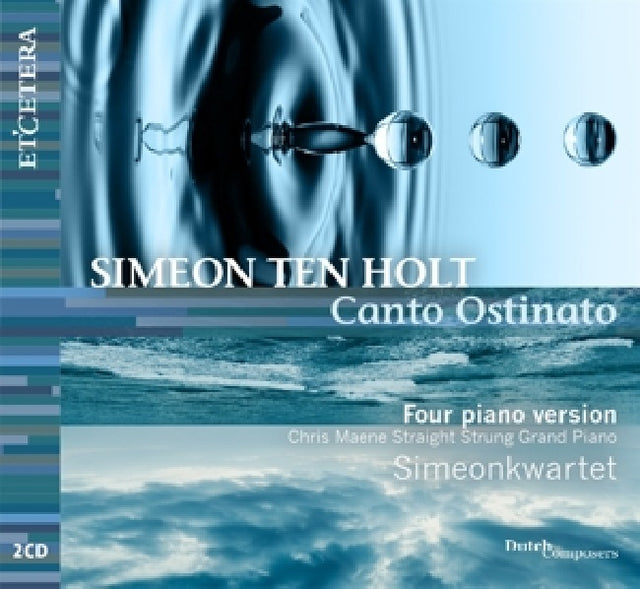 Simeonkwartet - Canto ostinato (four piano version) (CD) - Velvet Music