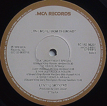 Lynyrd Skynyrd - One More From The Road (tweedehands LP) - Velvet Music