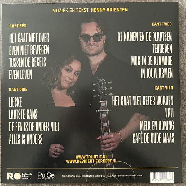 Trijntje Oosterhuis, Xander Vrienten, Residentie Orkest - Trijntje Zingt Vrienten Met Vrienten Samen Met Residentie Orkest Den Haag (LP) - Velvet Music