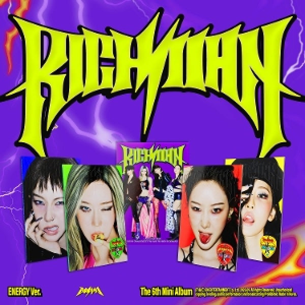 Aespa - The 6th mini album 'rich man'_energy (CD)