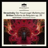 Rudolf Kempe Staatskappelle Dresden - Stravinsky/britten: firebird suite/sinfonia da req (CD)