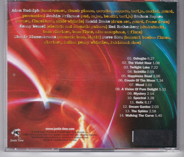 Adam Rudolph's Moving Pictures - Dream Garden (CD) - Velvet Music