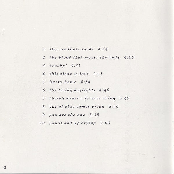 a-ha - Stay On These Roads (tweedehands CD) - Velvet Music