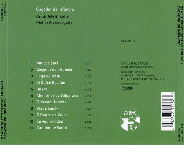Grazie Wirtti / Matias Arriazu - Caçador De Infância (CD d'occasion)