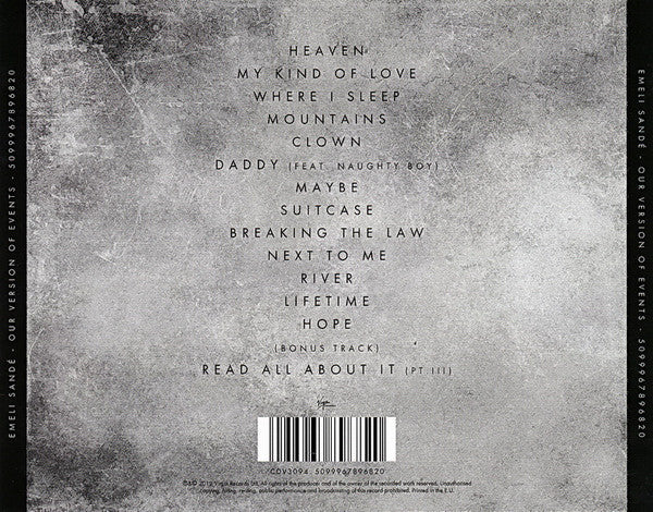 Emeli Sandé - Our Version Of Events (tweedehands CD) - Velvet Music