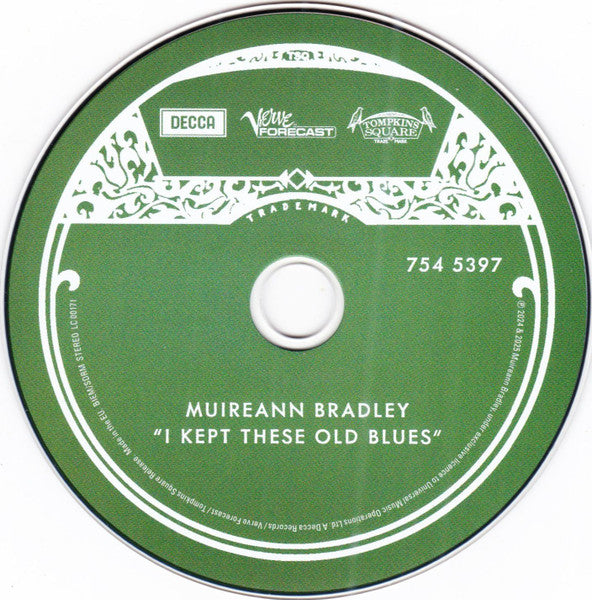 Muireann Bradley - I Kept These Old Blues (CD) - Velvet Music
