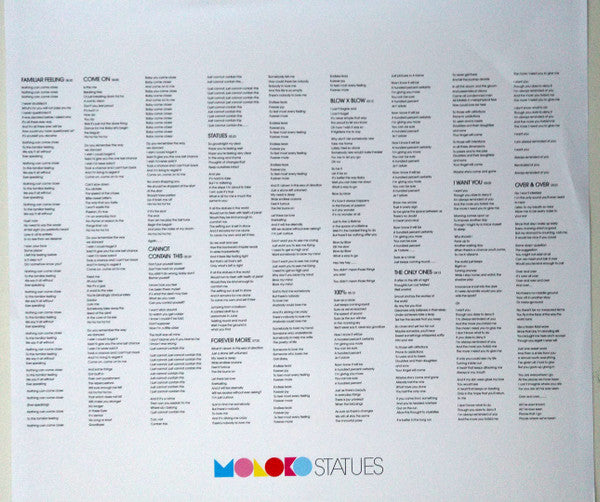 Moloko - Statues (LP) - Velvet Music
