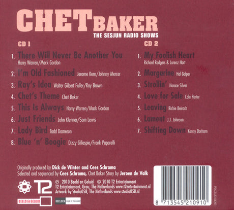 Chet Baker - The Sesjun Radio Shows (tweedehands CD) - Velvet Music