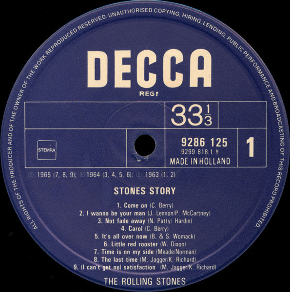 Rolling Stones, The - Stones Story (tweedehands LP) - Velvet Music