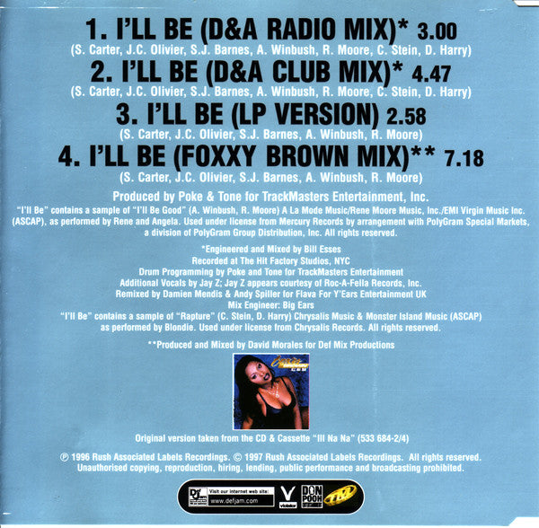 Foxy Brown Featuring Jay-Z - I'll Be (CD d'occasion)
