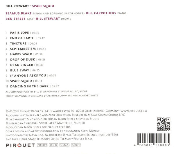 Bill Stewart - Space Squid (CD d'occasion)