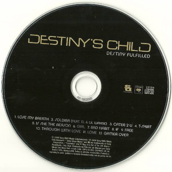 Destiny's Child - Destiny Fulfilled (tweedehands CD) - Velvet Music