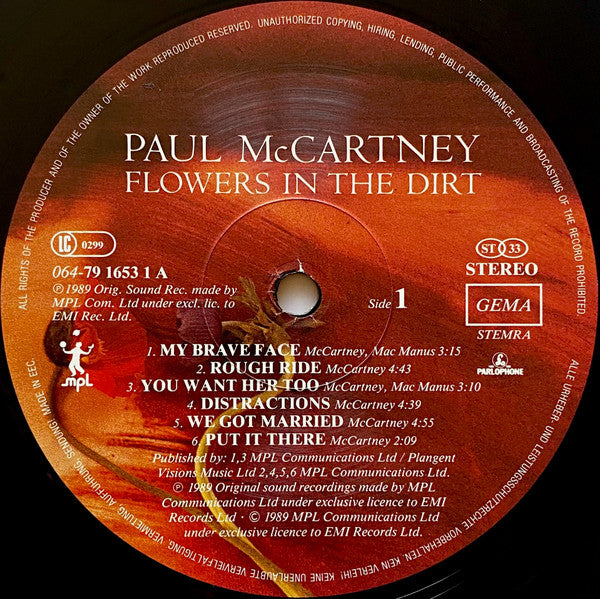 Paul McCartney - Flowers In The Dirt (tweedehands LP) - Velvet Music