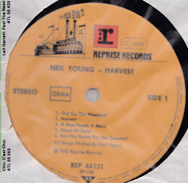 Neil Young - Harvest  (tweedehands LP) - Velvet Music