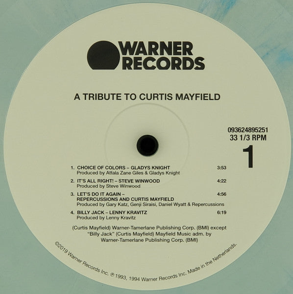 Various - A Tribute To Curtis Mayfield (LP) - Velvet Music