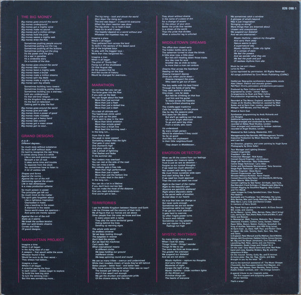 Rush - Power Windows (tweedehands LP) - Velvet Music