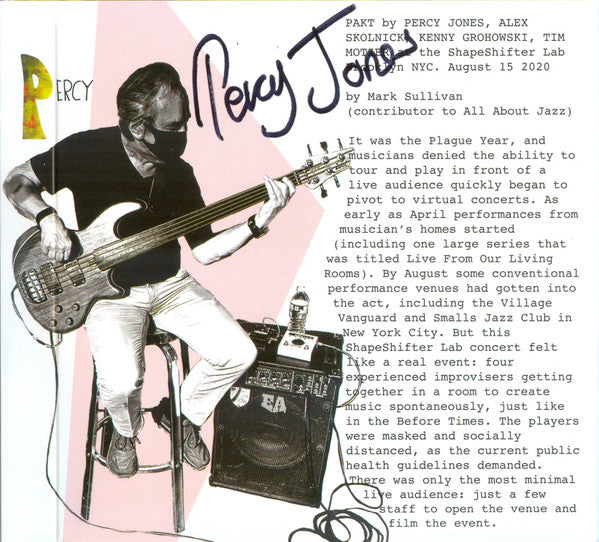 PAKT (5), Percy Jones, Alex Skolnick, Kenny Grohowski, Tim Motzer - PAKT (used CD)