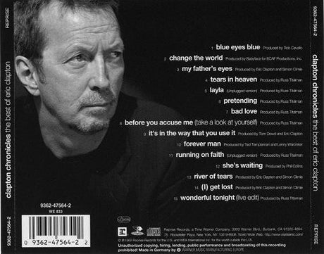 Eric Clapton - Clapton Chronicles (The Best Of Eric Clapton) (tweedehands CD) - Velvet Music