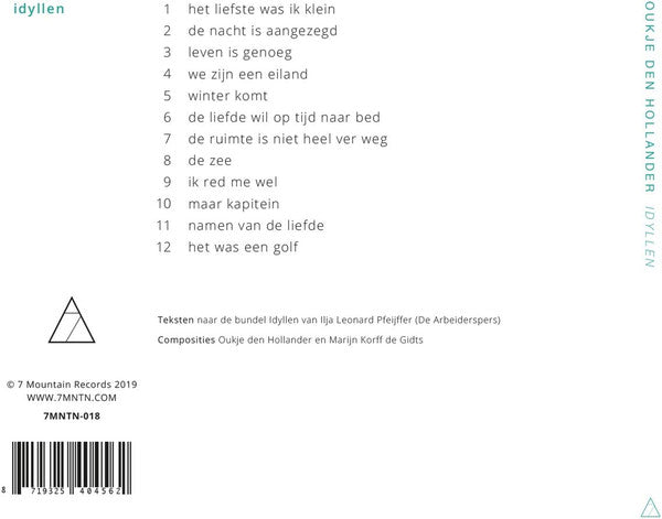 Oukje Den Hollander - Idyllen (LP) - Velvet Music