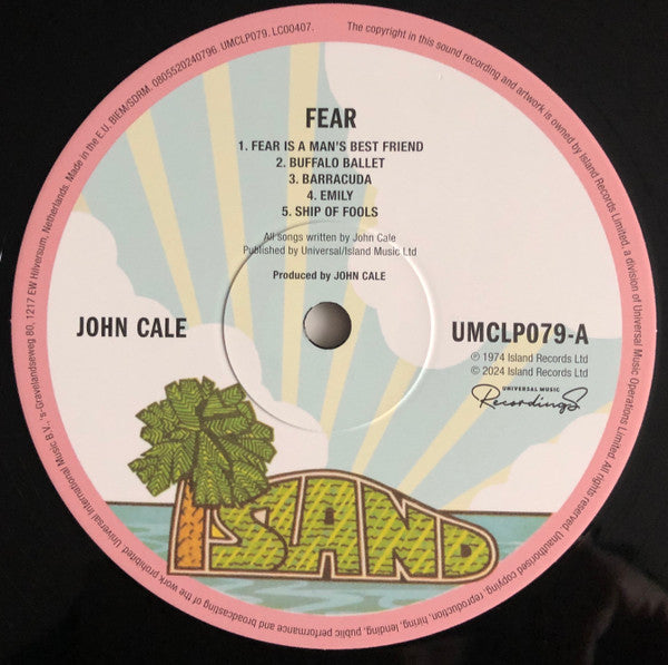 John Cale - Fear (LP)