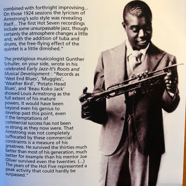 Louis Armstrong - Complete Hot Five And Hot Seven Recordings (second-hand CD)