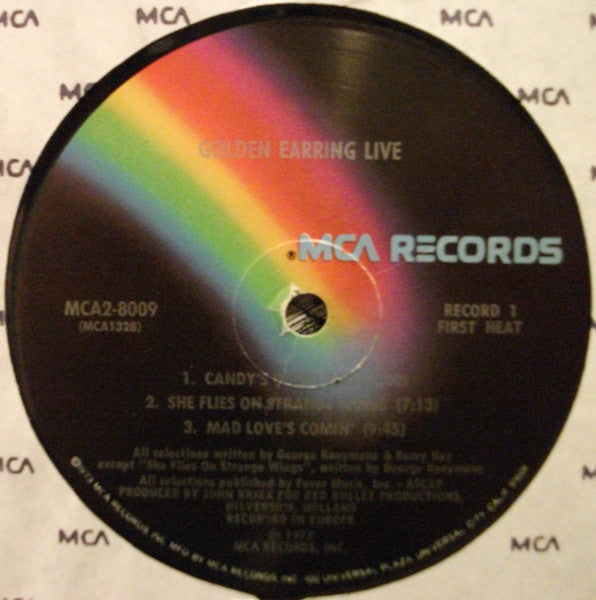 Golden Earring - Live (tweedehands LP) - Velvet Music