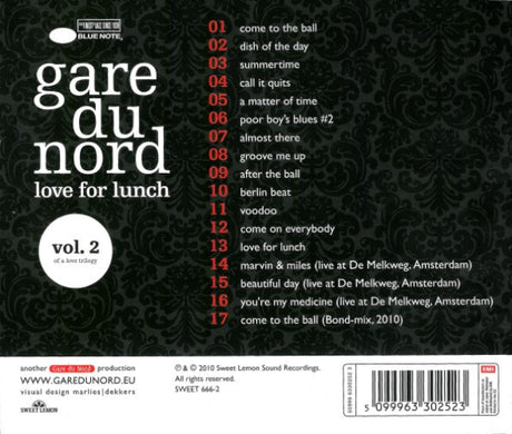 Gare Du Nord - Love For Lunch - Platinum Edition  (tweedehands CD) - Velvet Music